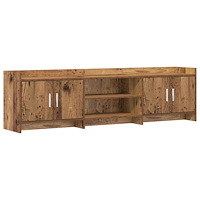 vidaXL TV-skåp 168 x 33 x 47 cm Gammalt trä Konstruerat trä