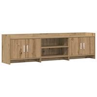 vidaXL TV-skåp 168 x 33 x 47 cm Artisan-ek Konstruerat trä
