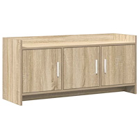 vidaXL TV-skåp 102 x 33 x 47 cm Sonoma-ek Konstruerat trä