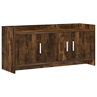 vidaXL TV-skåp 102 x 33 x 47 cm Rökt ek Konstruerat trä
