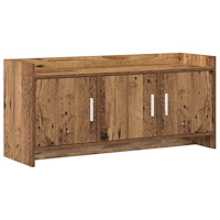 vidaXL TV-skåp 102 x 33 x 47 cm Gammalt trä Konstruerat trä