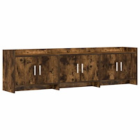 vidaXL TV-skåp 168 x 33 x 47 cm Rökt ek Konstruerat trä