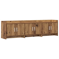 vidaXL TV-skåp 168 x 33 x 47 cm Gammalt trä Konstruerat trä