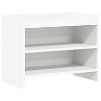 vidaXL TV-skåp 60 x 33 x 47 cm Vit Konstruerat trä
