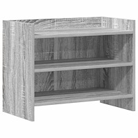 vidaXL TV-skåp 60 x 33 x 47 cm Grå Sonoma Konstruerat trä