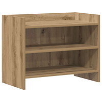 vidaXL TV-skåp 60 x 33 x 47 cm Artisan-ek Konstruerat trä