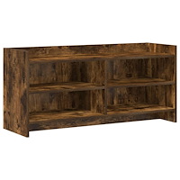 vidaXL TV-skåp 100 x 33 x 47 cm Rökt ek Konstruerat trä