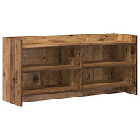 vidaXL TV-skåp 100 x 33 x 47 cm Gammalt trä Konstruerat trä