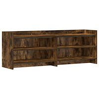 vidaXL TV-skåp 135 x 33 x 47 cm Rökt ek Konstruerat trä