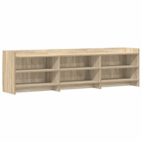 vidaXL TV-skåp 168 x 33 x 47 cm Sonoma-ek Konstruerat trä