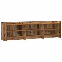 vidaXL TV-skåp 168 x 33 x 47 cm Gammalt trä Konstruerat trä