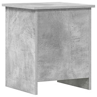 vidaXL Förvaringskista Betonggrå 40 x 40 x 50 cm Konstruerat trä