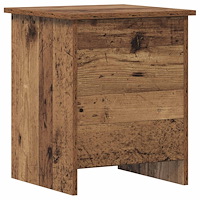 vidaXL Förvaringskista Gammalt trä 40 x 40 x 50 cm Konstruerat trä
