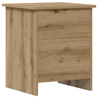vidaXL Förvaringskista Artisan-ek 40 x 40 x 50 cm Konstruerat trä