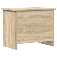 vidaXL Förvaringskista Sonoma-ek 60 x 40 x 50 cm Konstruerat trä