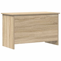 vidaXL Förvaringskista Sonoma-ek 80 x 40 x 50 cm Konstruerat trä