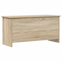 vidaXL Förvaringskista Sonoma-ek 100 x 40 x 50 cm Konstruerat trä