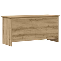 vidaXL Förvaringskista Artisan-ek 100 x 40 x 50 cm Konstruerat trä