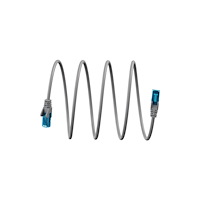 Goobay CAT 6A patchkabel U/UTP, grå, 5 m