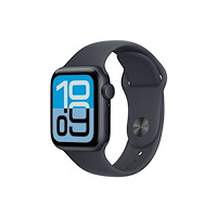 Apple Apple Watch SE 3 (GPS) - midnattsaluminium - smart klocka med sportband - midnatt - 64 GB