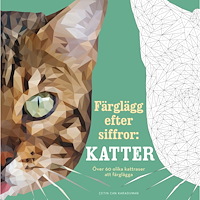 Çetin Can Karaduman Färglägg efter siffror. Katter (häftad)