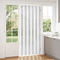 vidaXL Insektsgardin Chenille Ljusgrå och vit. 100 x 220 cm 100% PP