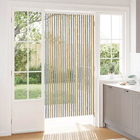 vidaXL Insektsgardin Chenille Grå och Beige 100 x 200 cm 100% PP