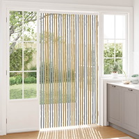 vidaXL Insektsgardin Chenille Grå och Beige 118 x 220 cm 100% PP