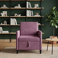 vidaXL Soffa med förvaring Lila 72 x 78 x 87 cm Polyester
