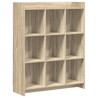 vidaXL Bokhylla Sonoma-ek 87,5 x 30 x 111 cm Konstruerat trä
