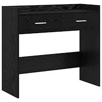 vidaXL Konsolbord Svart ek 90 x 35 x 80 cm Konstruerat trä