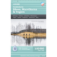 Calazo Förlag Skridskokarta Båven, Marvikarna & Yngern 1:50.000