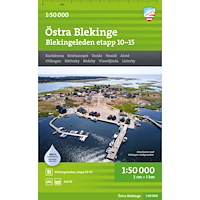 Calazo Förlag Östra Blekinge 1:50.000