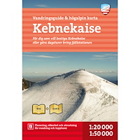 Fredrik Neregård Kebnekaise - vandringsguide & högalpin karta (bok)