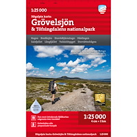 Calazo Förlag Grövelsjön & Töfsingdalens nationalpark 1:25.000
