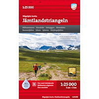 Calazo Förlag Jämtlandstriangeln 1:25.000