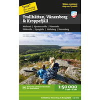 Calazo Förlag Trollhättan Vänersborg Kroppefjäll 1:50.000