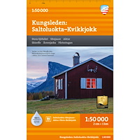 Calazo Förlag Kungsleden: Saltoluokta - Kvikkjokk 1:50.000