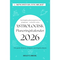 Helena Biehl Astrologisk Planeringskalender 2026 : Veckovisa prognoser och viktiga astrologiska datum – planera med stjärnorna (häfta...