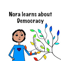 DreamHeap Nora learns about Democracy (häftad, eng)