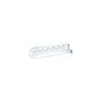 Solar Plus Jordad grenuttag 10A Schuko, 6 uttag, utan brytare, 3 m kabe...