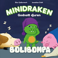 Elsa Gellermark Minidraken: Godnatt djuren! (bok, board book)