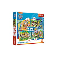 Trefl Trefl Puzzle 4in1 Holiday Paw Patrol PAW PATROL 34395 Trefl...
