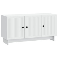 vidaXL TV-skåp Vit 99 x 34,5 x 50 cm Konstruerat trä