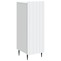 vidaXL Sideboard Vit 34,5 x 33 x 92 cm Konstruerat trä