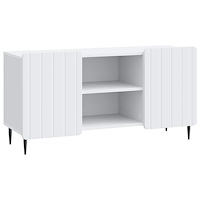 vidaXL TV-skåp Vit 102 x 34,5 x 52 cm Konstruerat trä