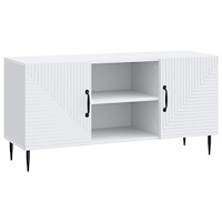 vidaXL TV-skåp Vit 102 x 34,5 x 50 cm Konstruerat trä