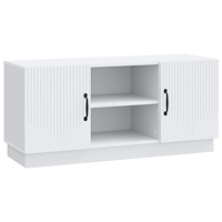 vidaXL TV-skåp Vit 102 x 34,5 x 47 cm Konstruerat trä