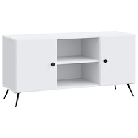 vidaXL TV-skåp Vit 102 x 34,5 x 50 cm Konstruerat trä