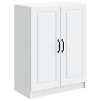 vidaXL Sideboard Vit 66 x 34,5 x 87 cm Konstruerat trä